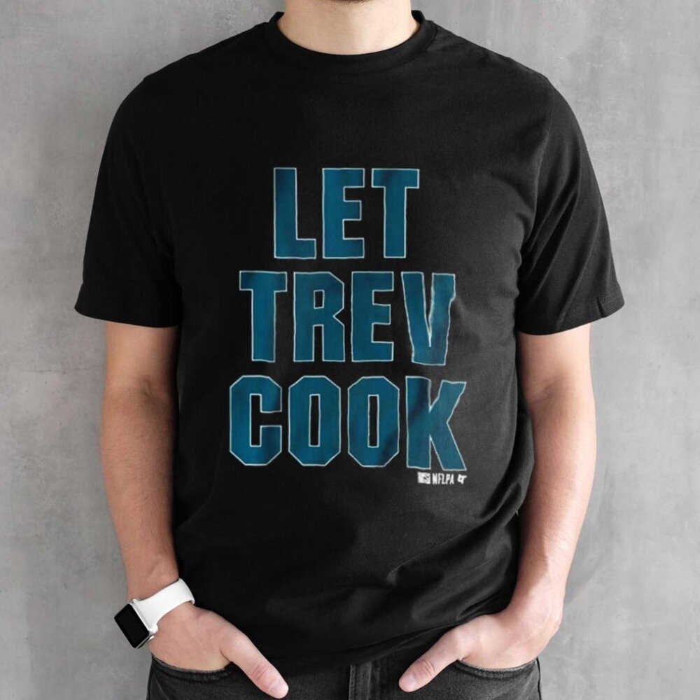 Trevor Lawrence Let Trev Cook Football Player Team Spirit Fan T-Shirt 91